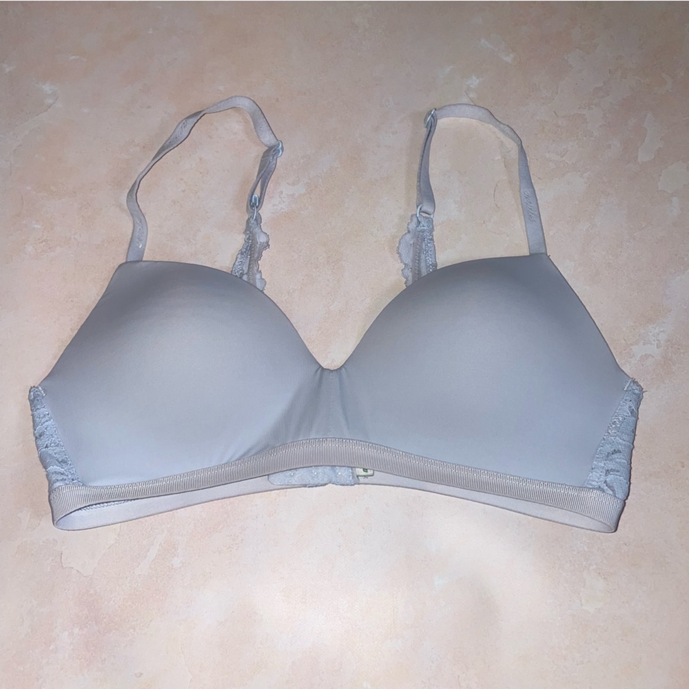 Aerie Blue Wire Free Comfort Bra